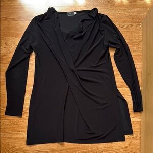 Sympli Black Tunic Top